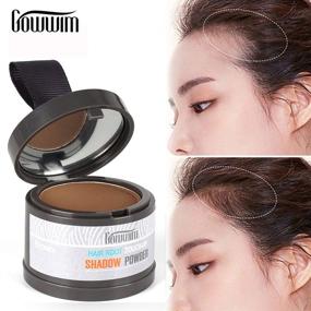 img 2 attached to 🔍 gowwim Root Touch Up: Instant Hair Loss Coverage & Eyebrow Powder with Beard Concealer – 0.14oz, 4g