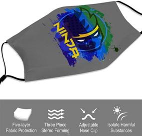 img 2 attached to Filters Washable Reusable Adjustable Bandanas Boys' Accessories