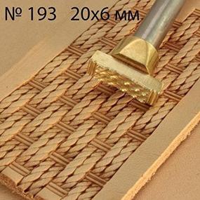 img 2 attached to 🔨 Craft Saddle Brass Leather Stamp Tool Set - Stamping, Carving, and Punches #193