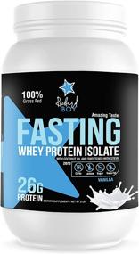 img 3 attached to Richard Boy Fasting Whey Protein Isolate: 100% Natural, Grass-Fed Vanilla Whey Protein Powder with Coconut Oil - Gluten Free, Keto Friendly, Shake Option