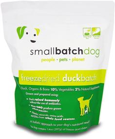 img 4 attached to 🦆 Premium Freeze Dried Duck Sliders for Dogs - 14OZ, Small Batch, High Quality