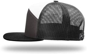 img 2 attached to RICHARDSON Seven Panel Trucker Heather Black Outdoor Recreation