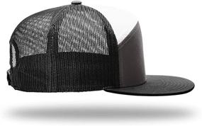 img 1 attached to RICHARDSON Seven Panel Trucker Heather Black Outdoor Recreation