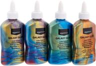 shop the amazon basics washable galaxy glue, assorted colors, 5-oz each, 4-pack for crafts & school projects logo