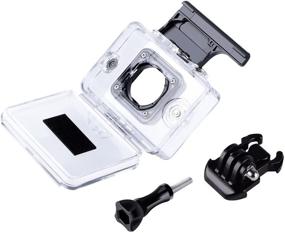 img 1 attached to 📷 Suptig Waterproof Housing Case for Yi Action Camera - Underwater Protective Cover for Xiaoyi, Xiaomi Yi Action Cameras