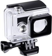 📷 suptig waterproof housing case for yi action camera - underwater protective cover for xiaoyi, xiaomi yi action cameras logo