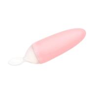 🍼 convenient and mess-free: boon squirt baby food dispensing spoon in pink logo