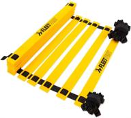 🏃 crown sporting goods fleetfoot speed and agility training ladder – 6, 10, 16, or 20 rung rope equipment for enhancing athletic footwork and sports drills logo