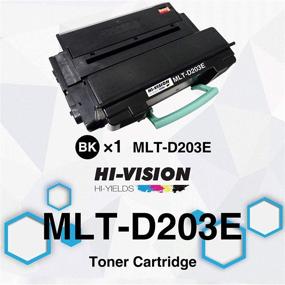 img 2 attached to 📦 Premium Quality MLT-D203E Extra High-Yield Toner Cartridge for Samsung Printers – Black, 1-Pack