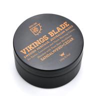 🪒 vikings blade luxury foaming shaving cream: sandalwood & western red cedar - premium surfactant base logo