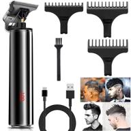 🔌 precision cordless hair clippers, autoness t-blade professional beard trimmer - rechargeable electric hair cutting kit for home barber use - ergonomic zero-gapped trimmer for men, women, babies logo