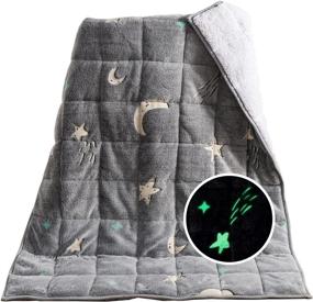 img 4 attached to Утяжеленное одеяло Sivio с узором, подходящее для детей