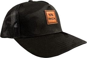 img 2 attached to 🧢 RVCA Men's Curved Bill Snapback Mesh Trucker Cap