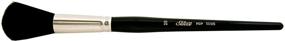 img 1 attached to 🖌️ 5618S Silver Mop Black Round Paintbrush by Silver Brush Limited - Versatile Oil, Acrylic, and Watercolor Brush with Short Handle: Size 16