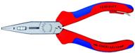 knipex пассатижи электрика - 4-в-1, 10, 12, 14 awg, многокомпонентный, крепление на шнурке (1302614tbka) логотип