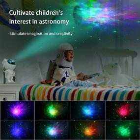 img 3 attached to 🚀 Star Galaxy Projector for Kids: Inspire Curiosity, Imagination, and Creativity with the Astronaut Astral Exploration Kit