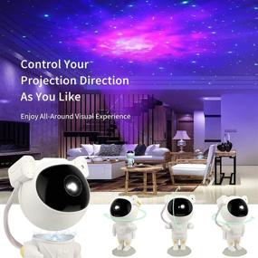 img 1 attached to 🚀 Star Galaxy Projector for Kids: Inspire Curiosity, Imagination, and Creativity with the Astronaut Astral Exploration Kit