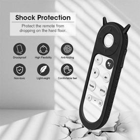 img 1 attached to Protective Chromecast Shockproof Anti Slip Silicone Television & Video