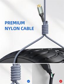 img 3 attached to 🔌 Кабель AINOPE USB 3.0 A Male к Micro B 2-pack - Быстрая зарядка для Note 3 и совместим с камерой WD, жестким диском Seagate и многими другими.