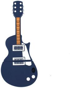 img 1 attached to 🎸 SUNJIANG Guitar USB Flash Drive - Cool Novelty Pen Drive with Music Flash Drive Feature - Perfect Guitar Gifts for Men, Kids, Students - 32GB Blue USB 2.0 Stick