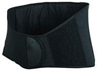 effective back support: back on track therapeutic back brace belt, black, size medium логотип