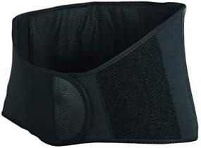 img 2 attached to Effective Back Support: Back on Track Therapeutic Back Brace Belt, Black, Size Medium