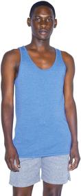 img 4 attached to American Apparel Sleeveless White Medium Men's Clothing: Stylish Shirts for a Bold Look
