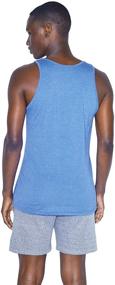 img 2 attached to American Apparel Sleeveless White Medium Men's Clothing: Stylish Shirts for a Bold Look