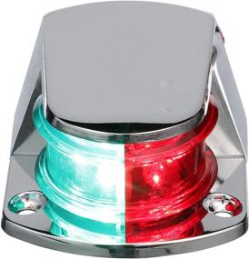 img 3 attached to SEO-Optimized: Seachoice 02031 LED Bi-Color Bow Light for Sail or Powerboats under 39 Feet - 1-Mile Visibility with Red and Green Lenses