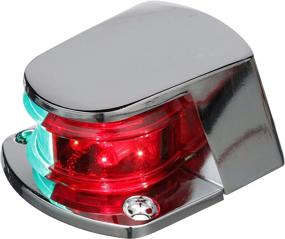img 2 attached to SEO-Optimized: Seachoice 02031 LED Bi-Color Bow Light for Sail or Powerboats under 39 Feet - 1-Mile Visibility with Red and Green Lenses