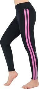 img 2 attached to 🚴 Enhanced Comfort for Women: beroy Cycling Tights with Thickness Padding & Bike Pants