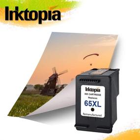 img 1 attached to 🖨️ Inktopia Remanufactured HP 65 65XL N9K04AN Ink Cartridges | Updated Chip | High Yield | Compatible with HP Envy 5055 5052 5058 Deskjet 3755 2652 2655 3752 3730 3720 3721 3722 Printer | 1 Black