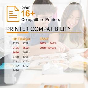 img 3 attached to 🖨️ Inktopia Remanufactured HP 65 65XL N9K04AN Ink Cartridges | Updated Chip | High Yield | Compatible with HP Envy 5055 5052 5058 Deskjet 3755 2652 2655 3752 3730 3720 3721 3722 Printer | 1 Black