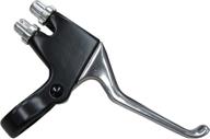 🚴 double mtn lever in black/silver by sunlite alloy logo