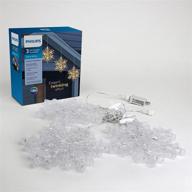 philips twinkling hanging faceted snowflakes логотип