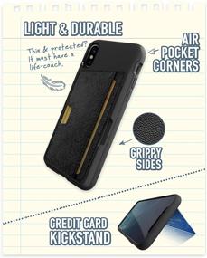 img 1 attached to Silk IPhone Wallet Case Protective Cell Phones & Accessories and Cases, Holsters & Clips