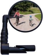 🔍 enhance cycling safety with xsafe bike mirror rearview - wide angle, 360° rotation, handlebar mount rear view mirror logo