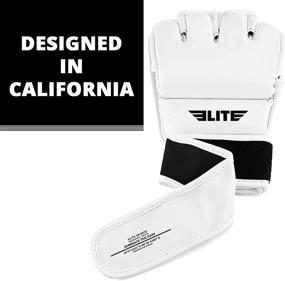 img 2 attached to 🥊 Elite Sports MMA UFC Gloves for Men and Women - Top Mixed Martial Arts Sparring Training Grappling Fighting Gloves