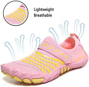 img 2 attached to 👟 Quickshark Barefoot Lightweight Sandals Sneakers: Ultimate Boys' Shoes for Outdoor Activities