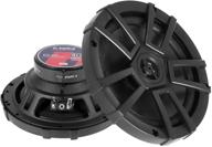 🔊 h yanka es-series 6.5 car speakers - full range stereo 500 watt max 2-way coaxial car audio speaker set - professional car speaker with no distortion and stereo sound - y30 magnet woofer and ndfeb tweeter - 1 pair logo