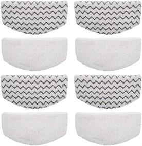 img 4 attached to 🧼 Bissell Powerfresh Steam Cleaner Mop Replacement Pads - Bonus Life 8 Pack - for 1940, 1806, 1544, 1440, 2075A Steam Mops