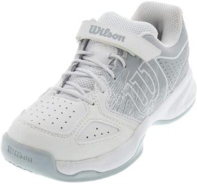 img 3 attached to 🎾 Wilson Kids Tennis Paradise Peacock Girls' Athletic Shoes: Perfect Performance and Style!