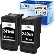 🖨️ lxtek remanufactured ink cartridge replacement for canon 240xl pg-240xl 240 241xl cl-241xl 241 (black, tri-color, 2 pack) - compatible with pixma mg3620 ts5120 mx472 mg3220 mg2120 mx512 mx532 mg3520 mg3222 logo