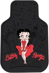 img 1 attached to Plasticolor Betty Boop Skyline Universal Fit Front Floor Mats - Vehicle Protection with Style