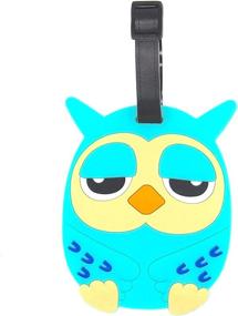 img 2 attached to CellDesigns Cartoon Luggage Adjustable Strap Travel Accessories in Luggage Tags & Handle Wraps