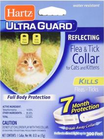 img 2 attached to 🕶️ Hartz Ultra Guard Reflecting Flea & Tick Cat Collar Review: A Reliable and Stylish White Collar for Ultimate Protection - 1 Each