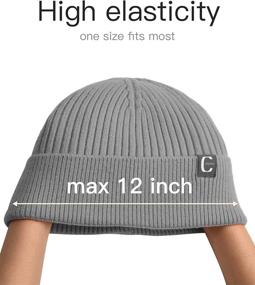 img 2 attached to Beanie Womens Cuffed Skull Winter Outdoor Recreation in Outdoor Clothing