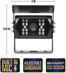 img 1 attached to 📸 Enhanced Rear View Safety RVS-770615 Backup Camera System: 3 Cameras & 7" LCD Display