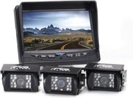 📸 enhanced rear view safety rvs-770615 backup camera system: 3 cameras & 7" lcd display logo