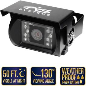 img 2 attached to 📸 Enhanced Rear View Safety RVS-770615 Backup Camera System: 3 Cameras & 7" LCD Display